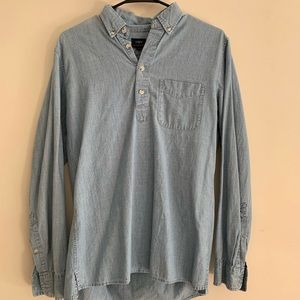 J Crew Chambray Popover